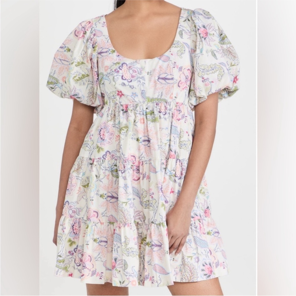 Cinq a Sept Ethel Paisley Mini Dress
